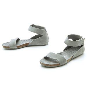 PEDRO GARCIA Jennifer Quarter Back Suede Sandal 37